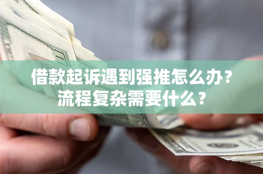 北京借款起诉遇到强推怎么办？流程复杂需要什么？