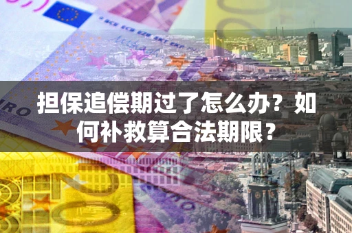 北京担保追偿期过了怎么办？如何补救算合法期限？